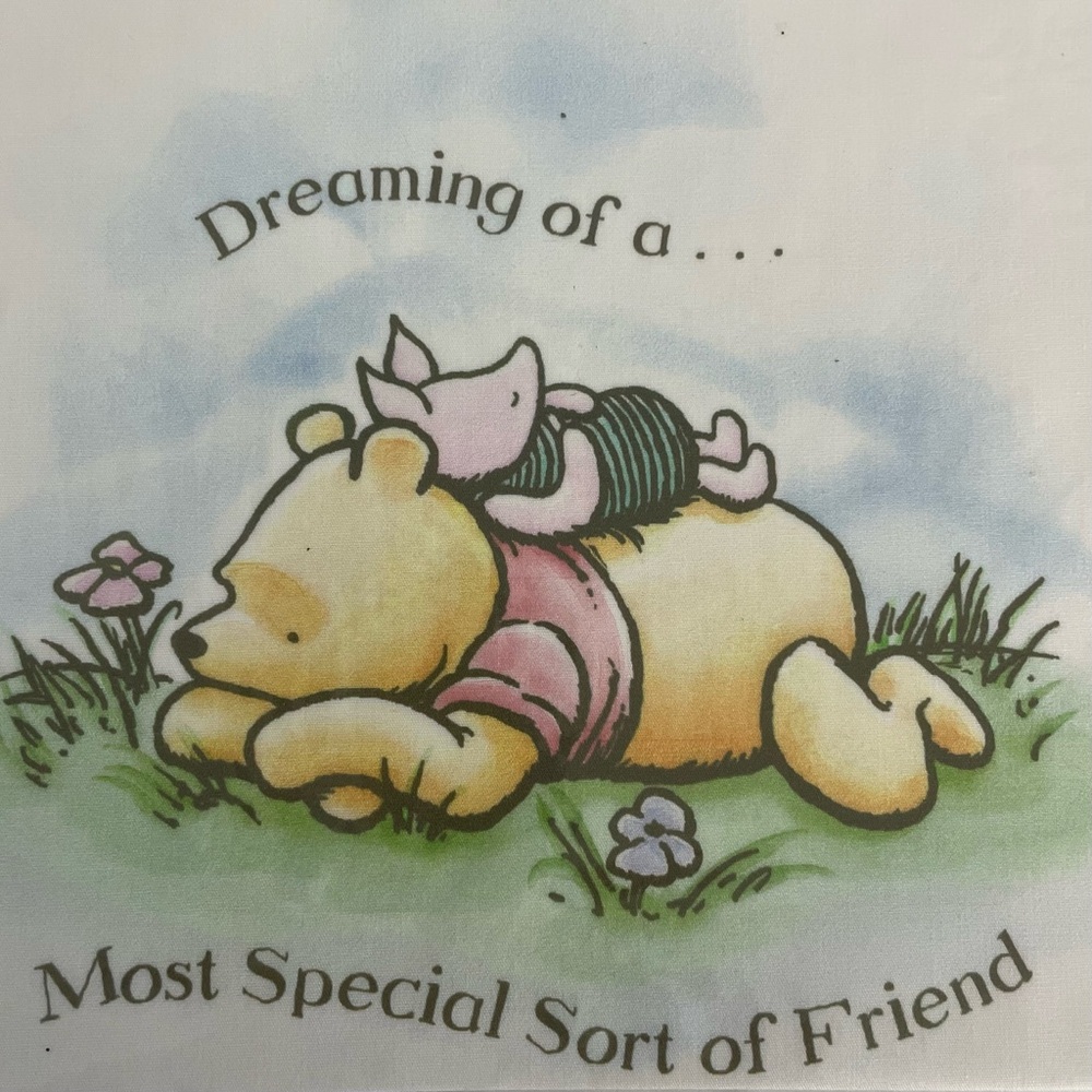 Art To Sew Disney Classic Pooh Quilt Craft 3 Squares Pooh Baby Cross Stitch Book - Picture 4 of 15